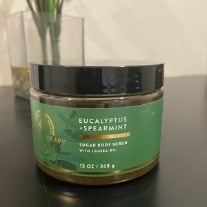 Eucalyptus spearmint aromatherapy sugar body scrub